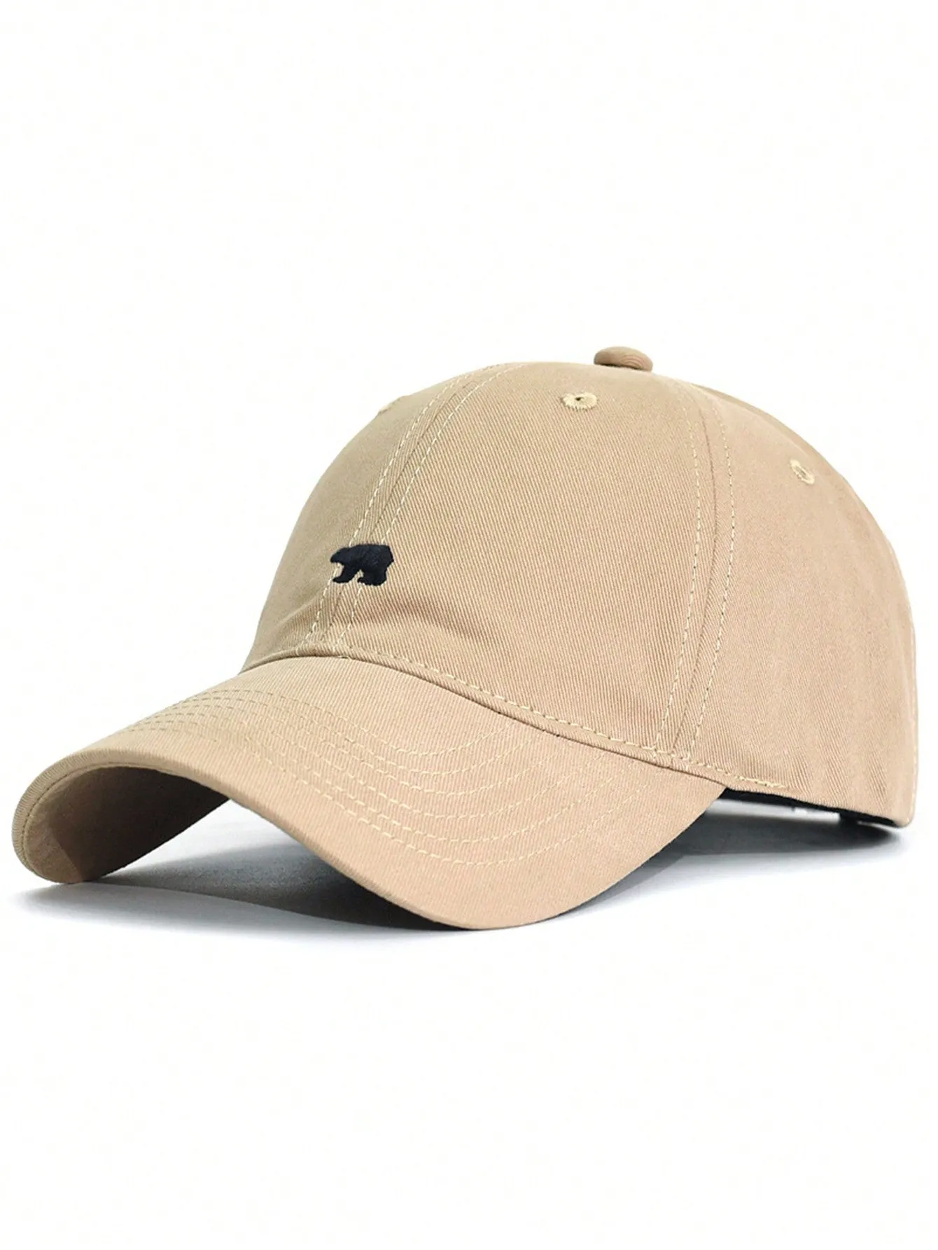 1pc FASHION Vintage Baseball Cap With Navy Blue Bear Design