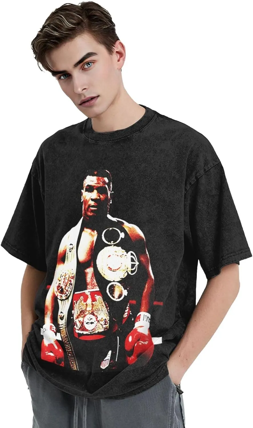 Men's T Shirt Short Sleeve Basic Tee Teens Classic Summer Cotton Shirts