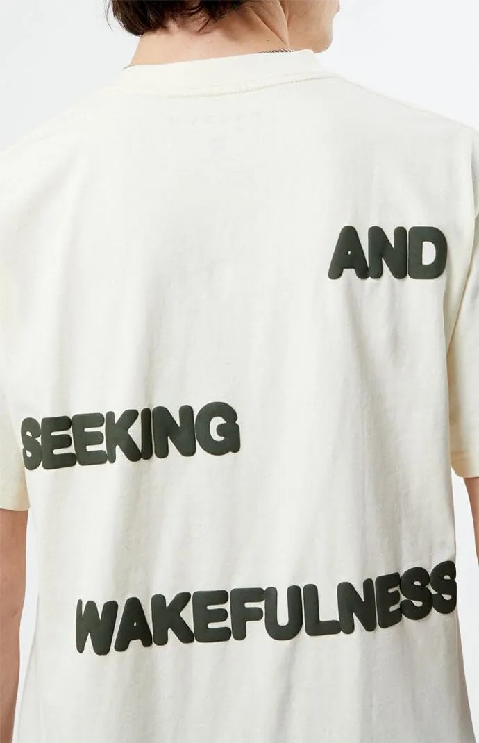PacSun Men's Lost in Dreams Puff Oversized T-Shirt