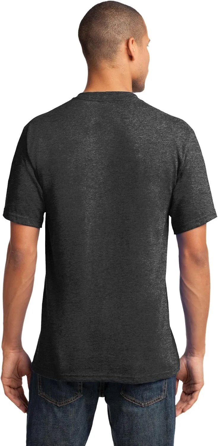Port & Company Men's 54 oz 100% Cotton V Neck T Shirt