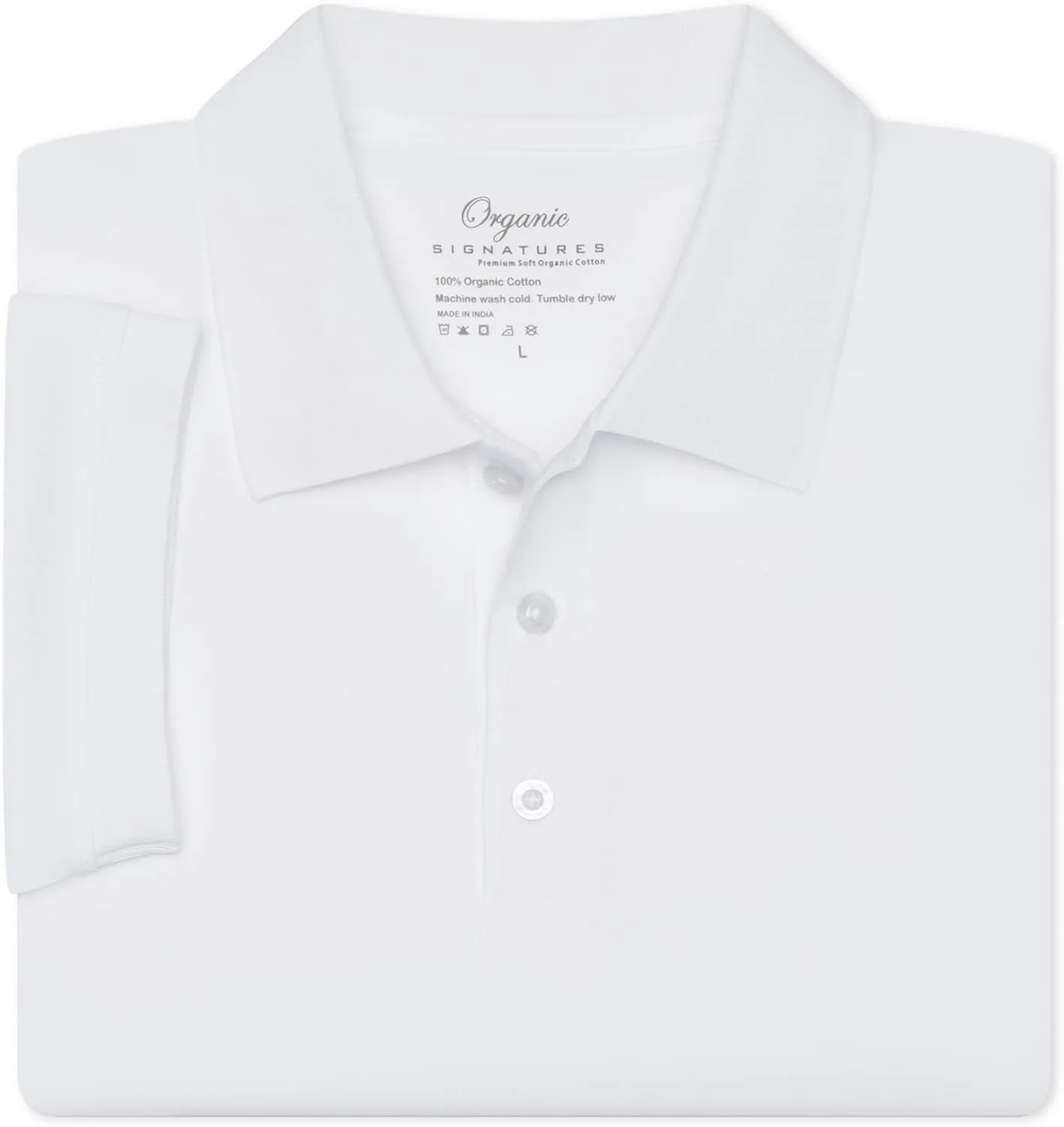 Short Sleeve Polo 100% Organic Cotton
