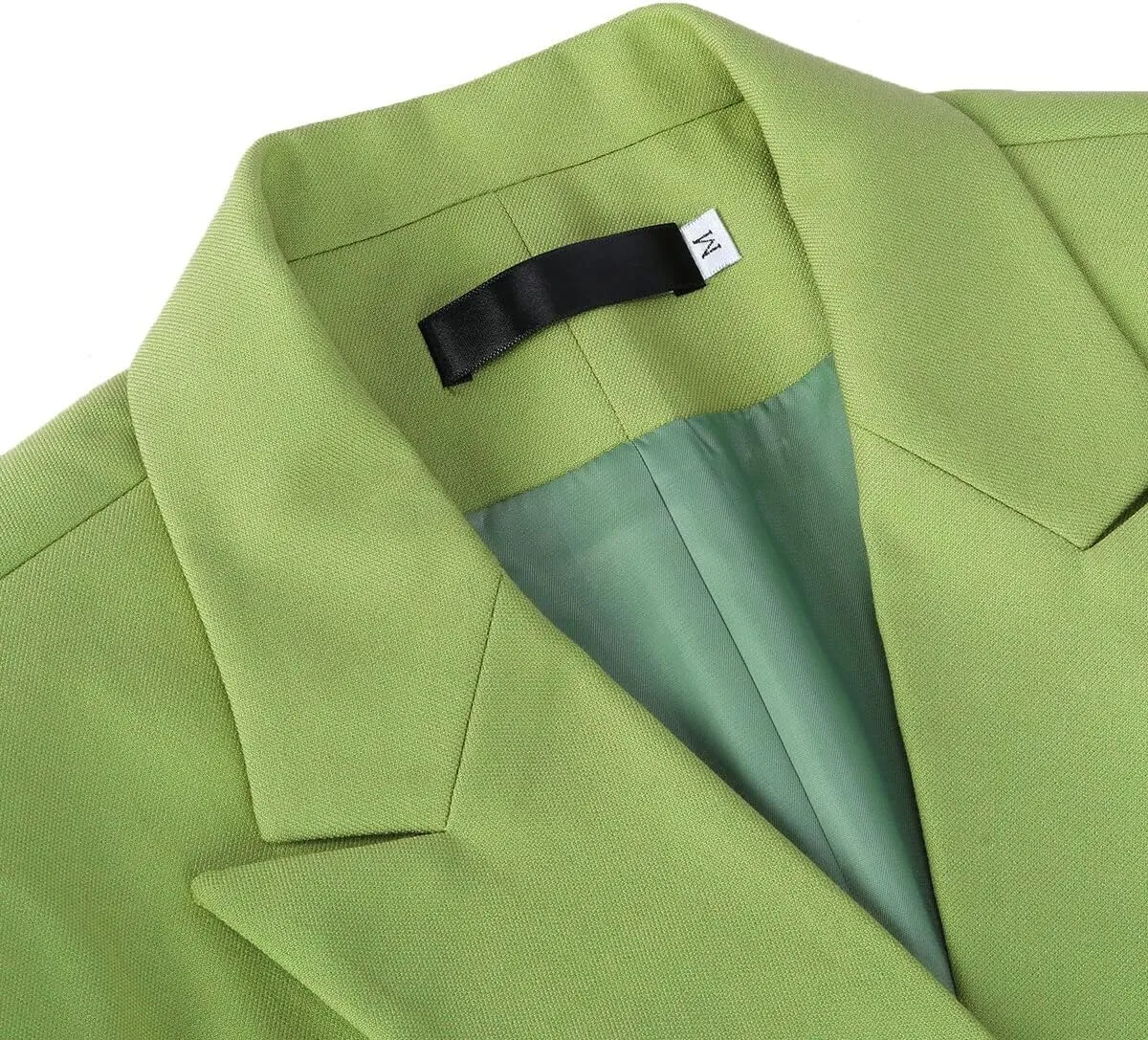 YUNCLOS Women's 2 Piece Double Breasted Suit Set Two Button Blazer and Pants